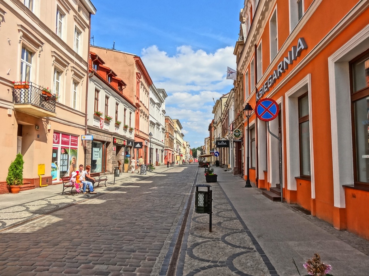 dluga street bydgoszcz poland free photo