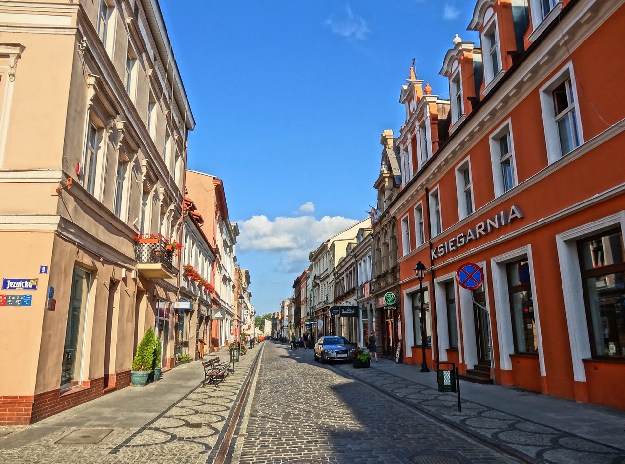 dluga street bydgoszcz poland free photo