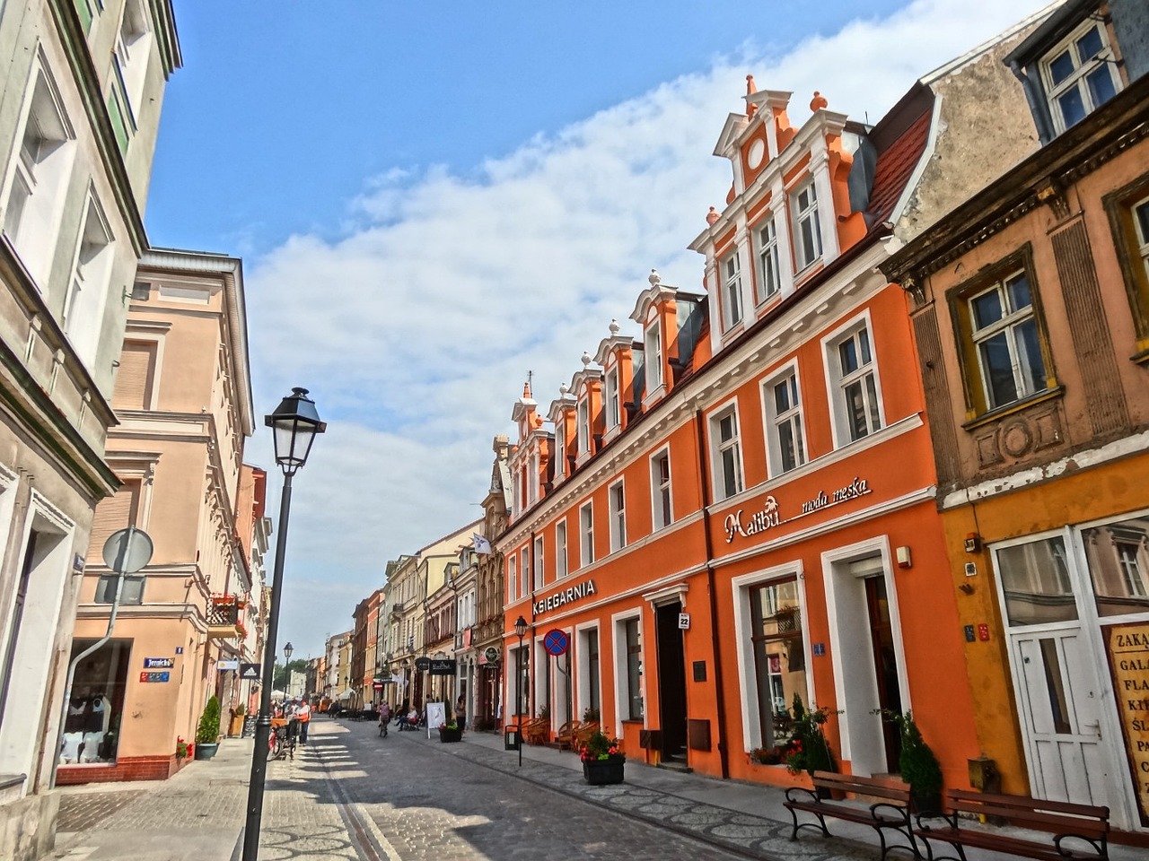 dluga street bydgoszcz poland free photo