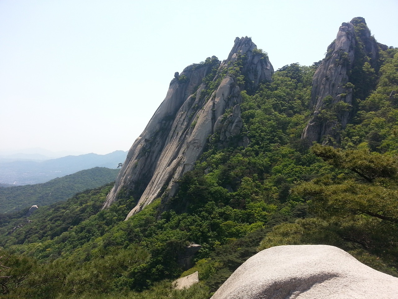 dobong climbing peaks free photo