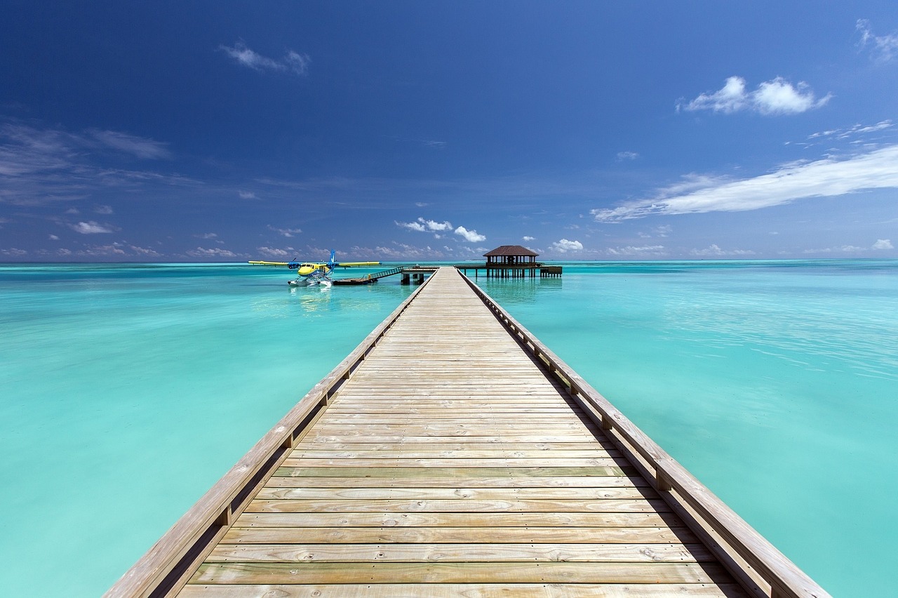 dock pier ocean free photo