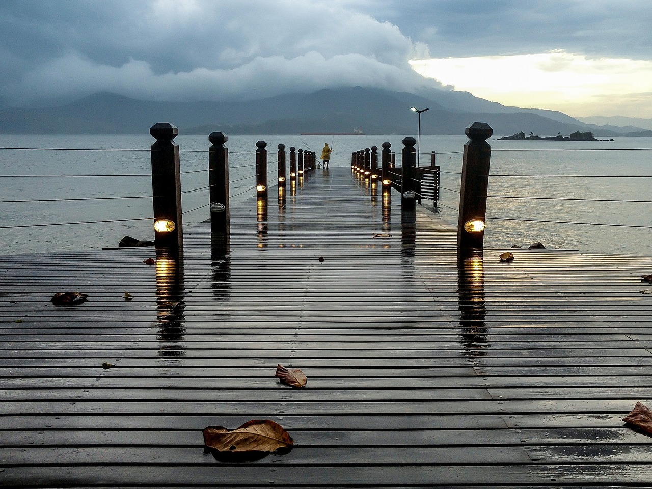 dock pier ocean free photo