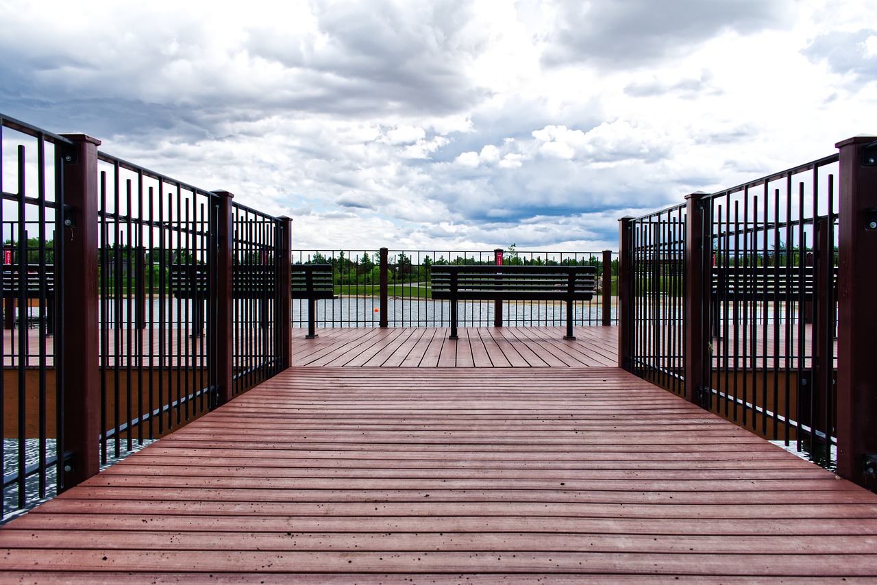 dock  lake  outdoor free photo