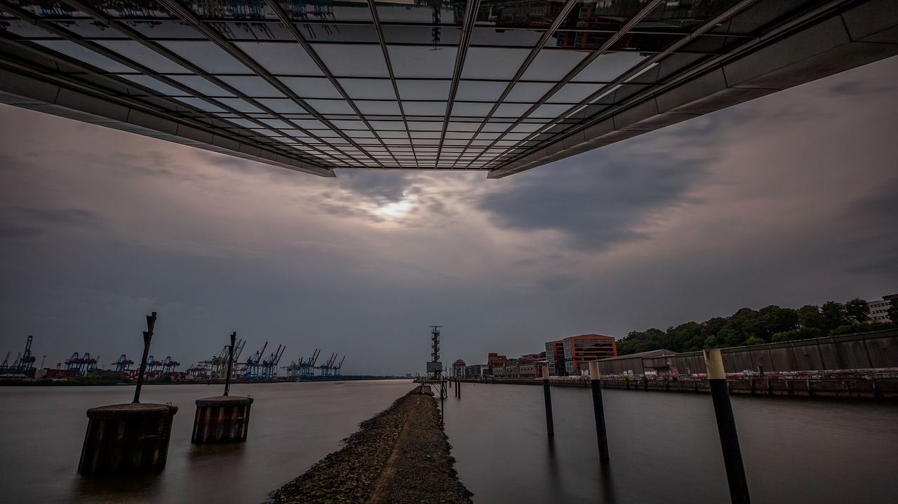 dockland  hamburg  port free photo