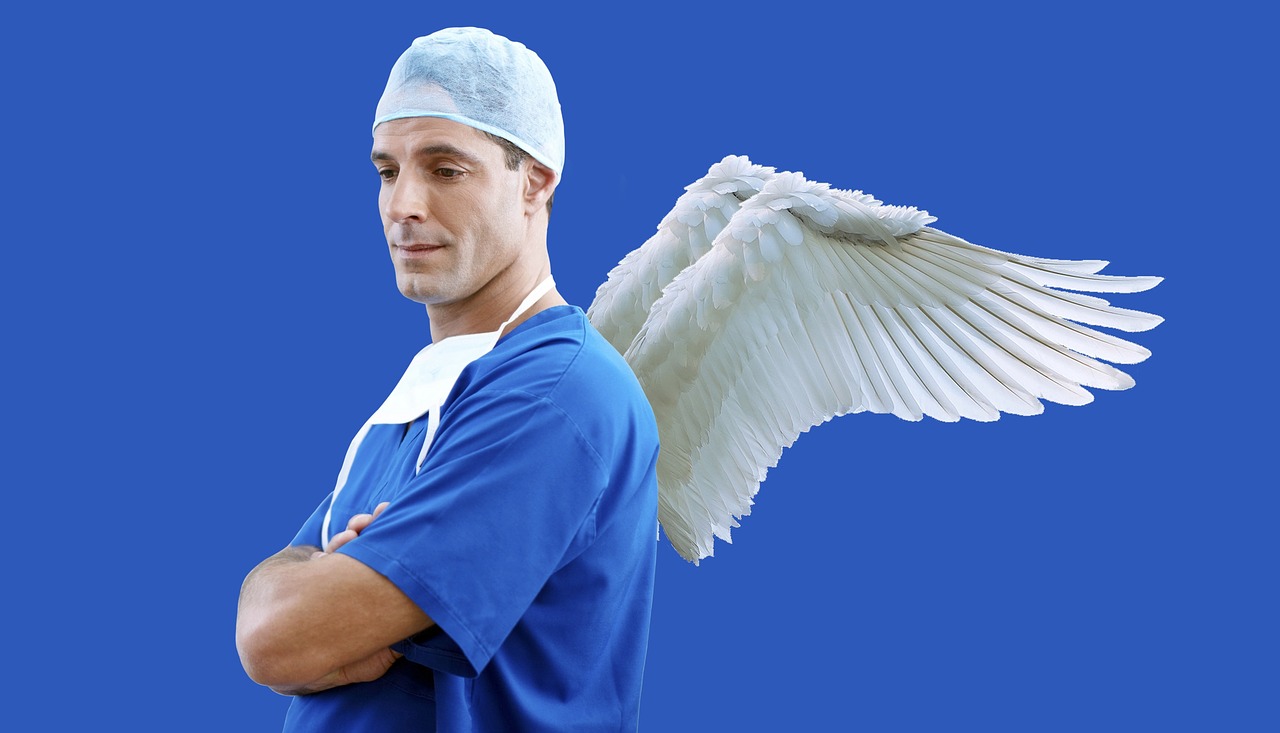 doctor  physician  angel free photo