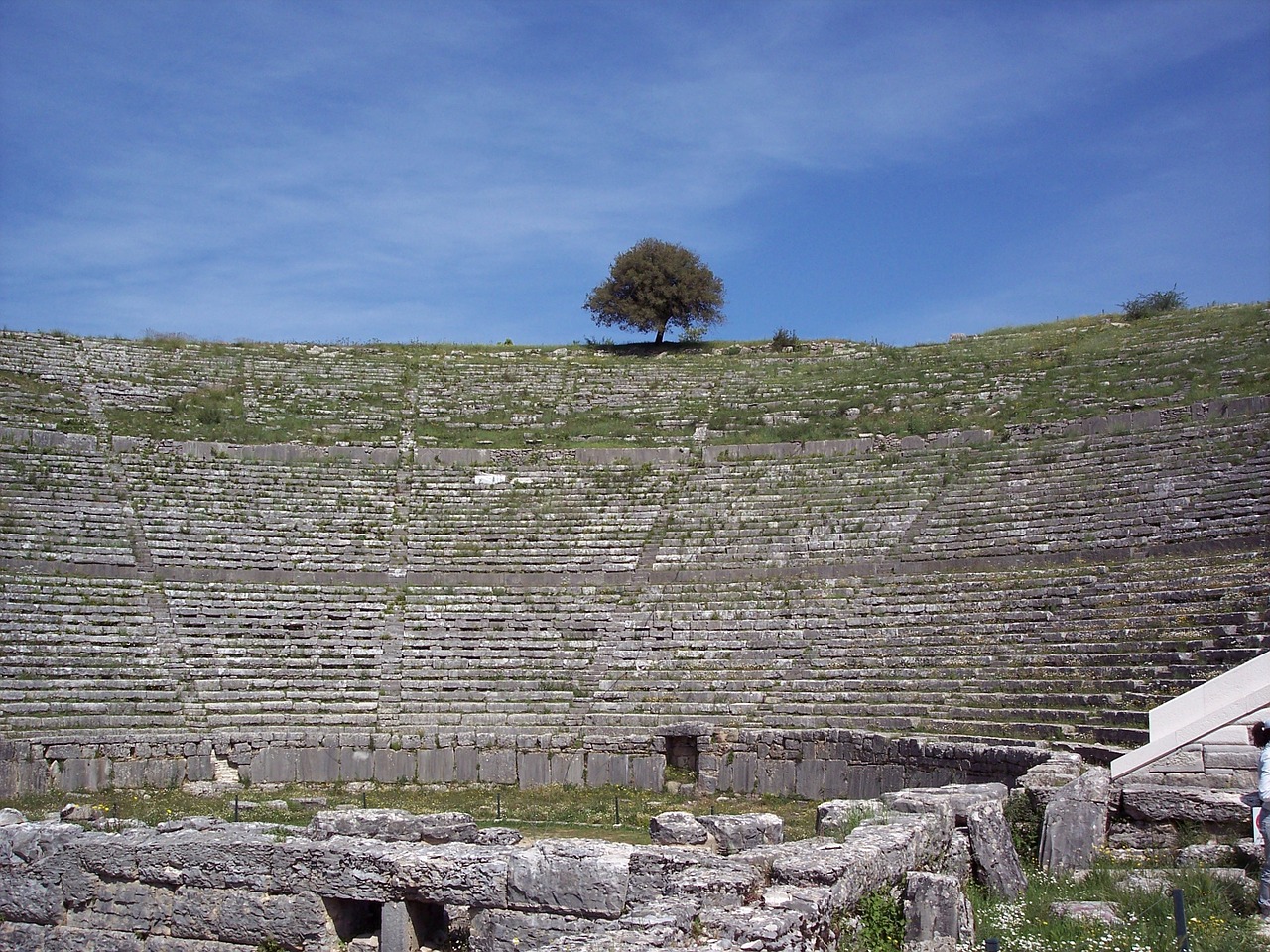 dodoni ancient theater greece free photo