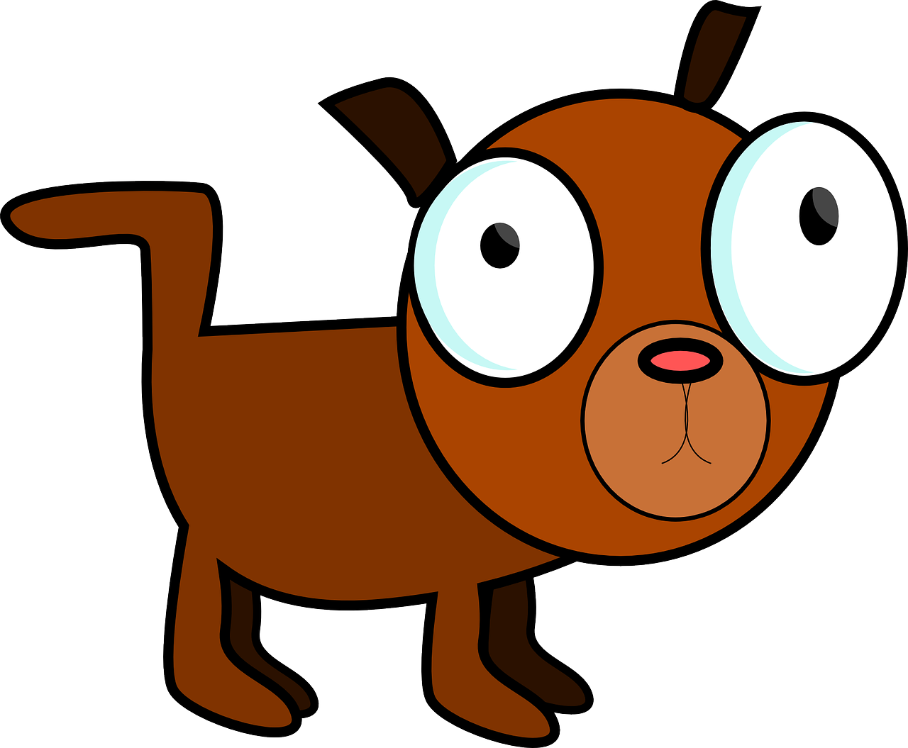 Download free photo of Dog,pet,animal,simple,cartoon - from 