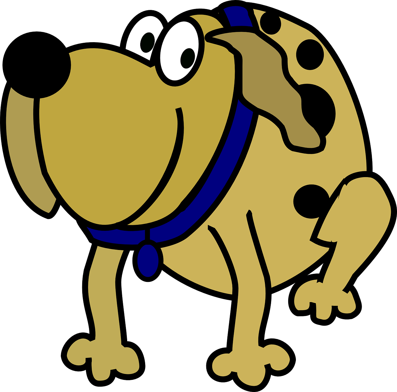 dog cartoon hound free photo