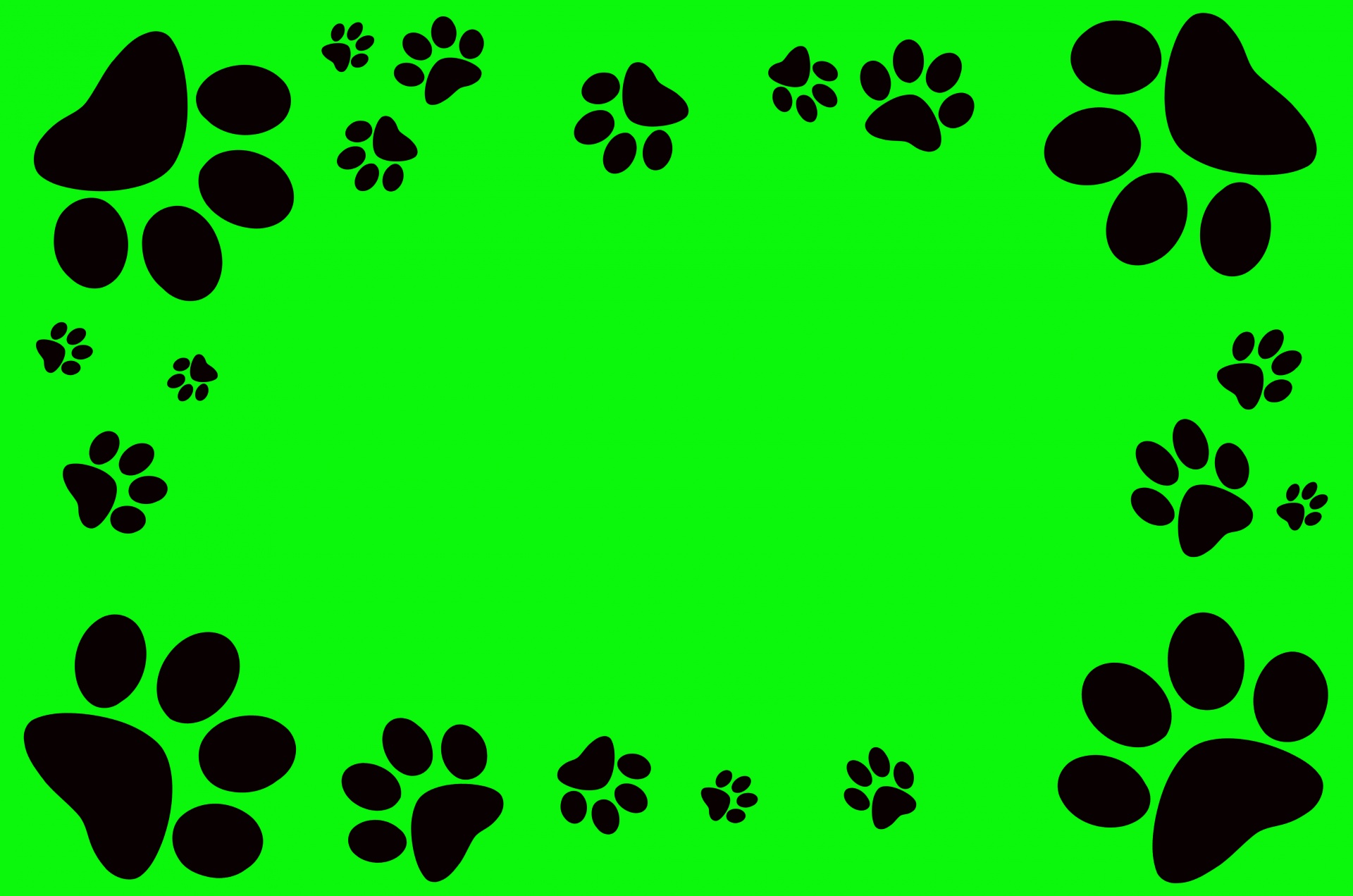 background pawprint cat free photo