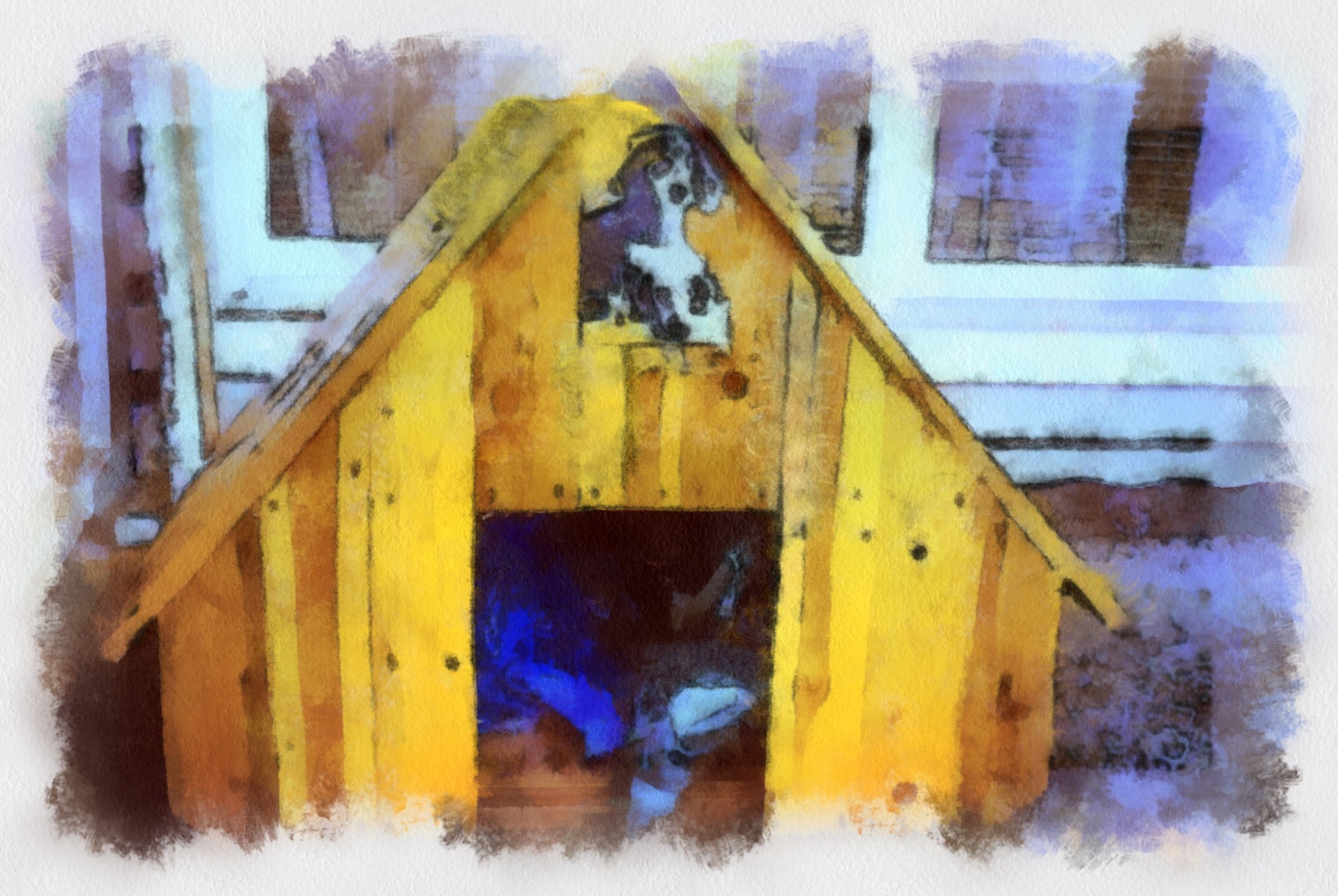 dog house doghouse free photo