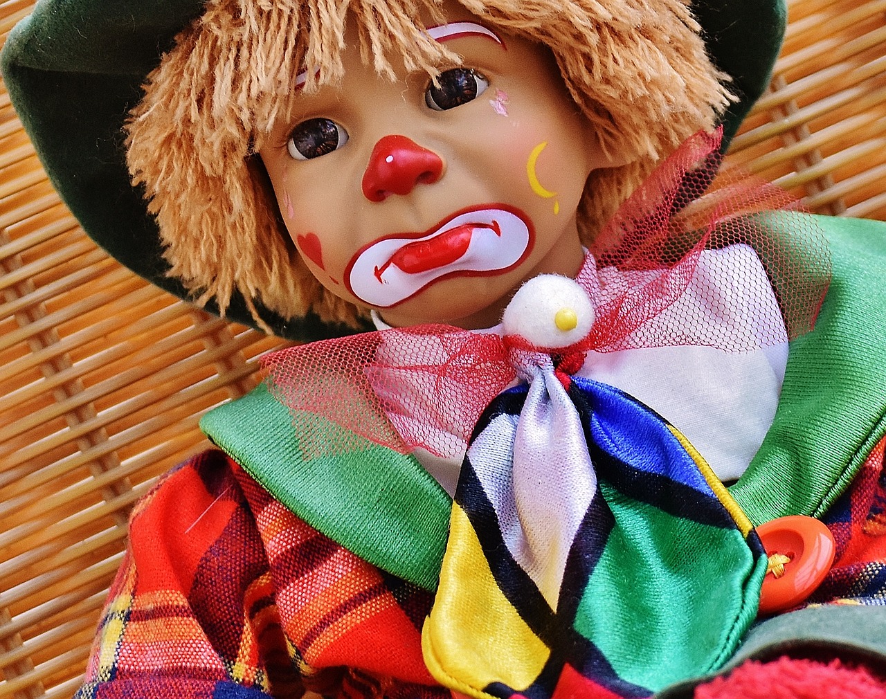 doll clown sad free photo