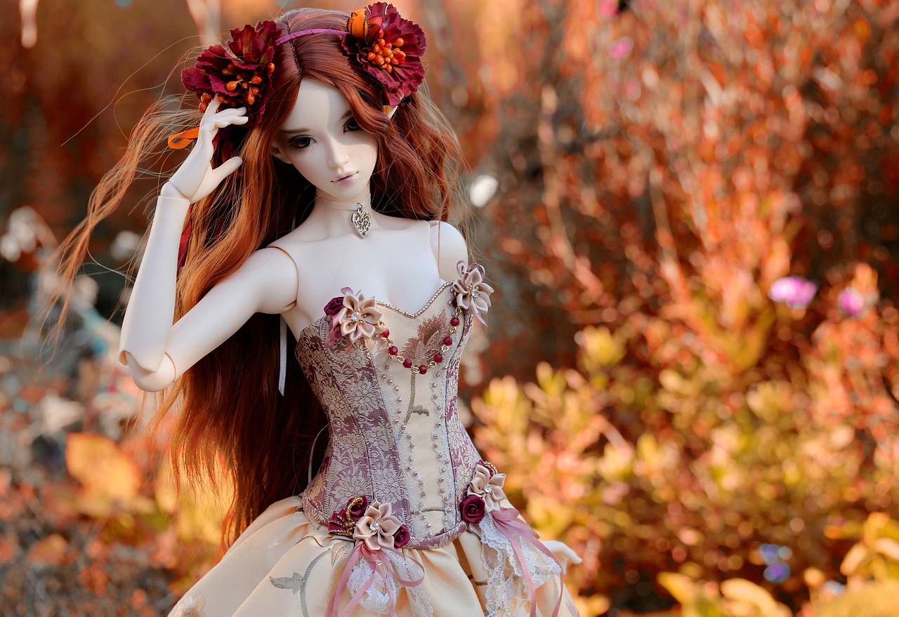 doll dress colors free photo