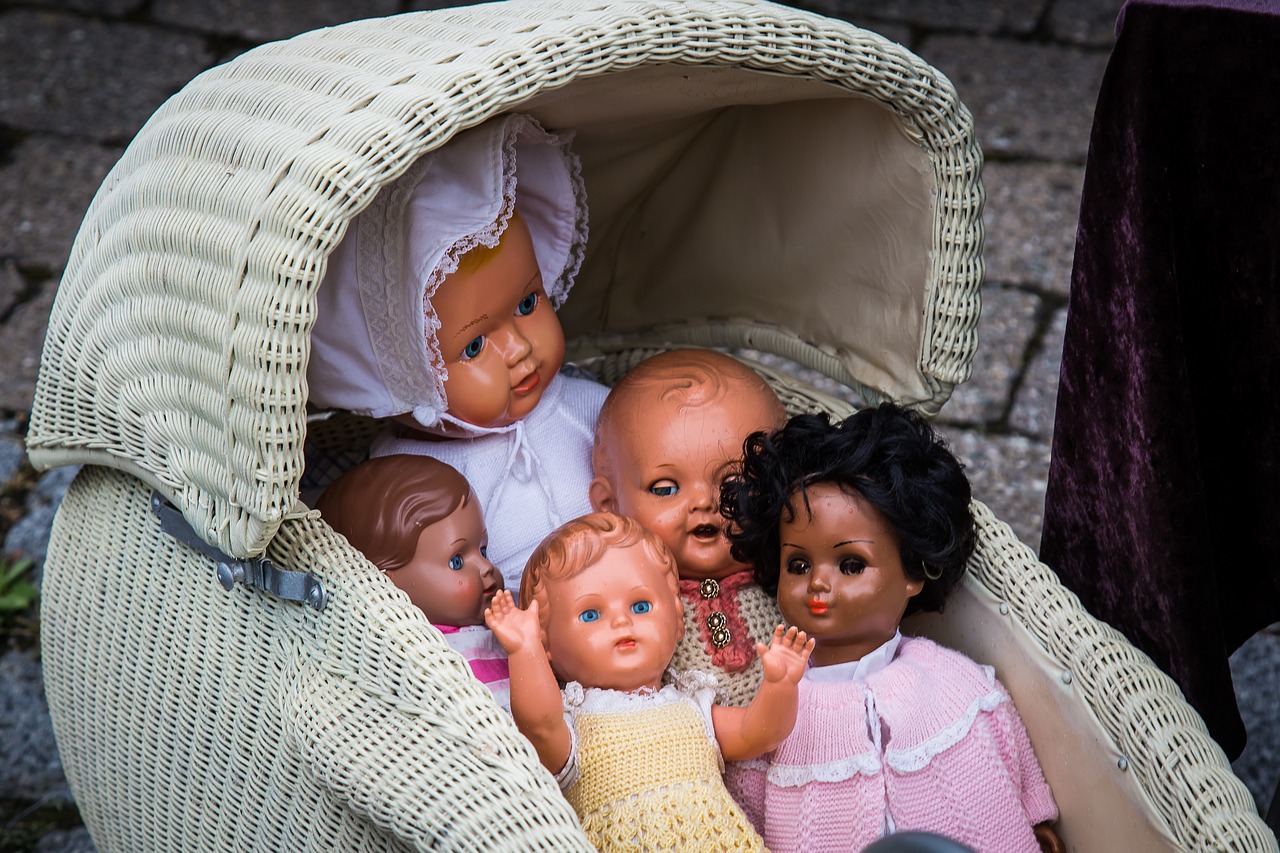 doll doll prams baby carriage free photo