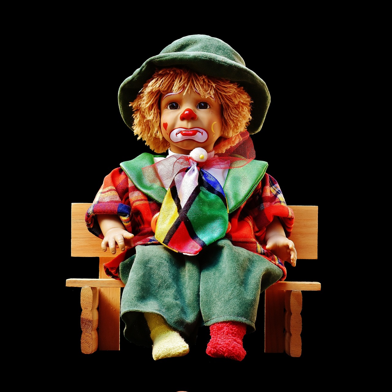 doll clown sad free photo