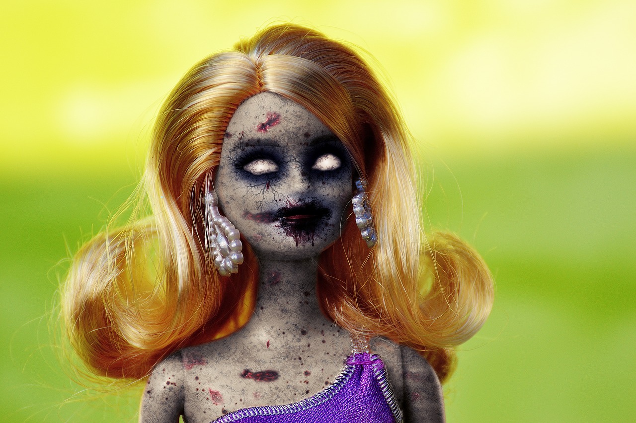 doll zombie horror free photo