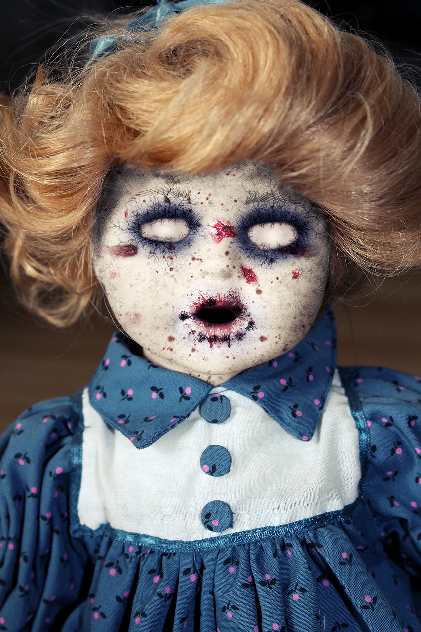 doll horror zombie free photo