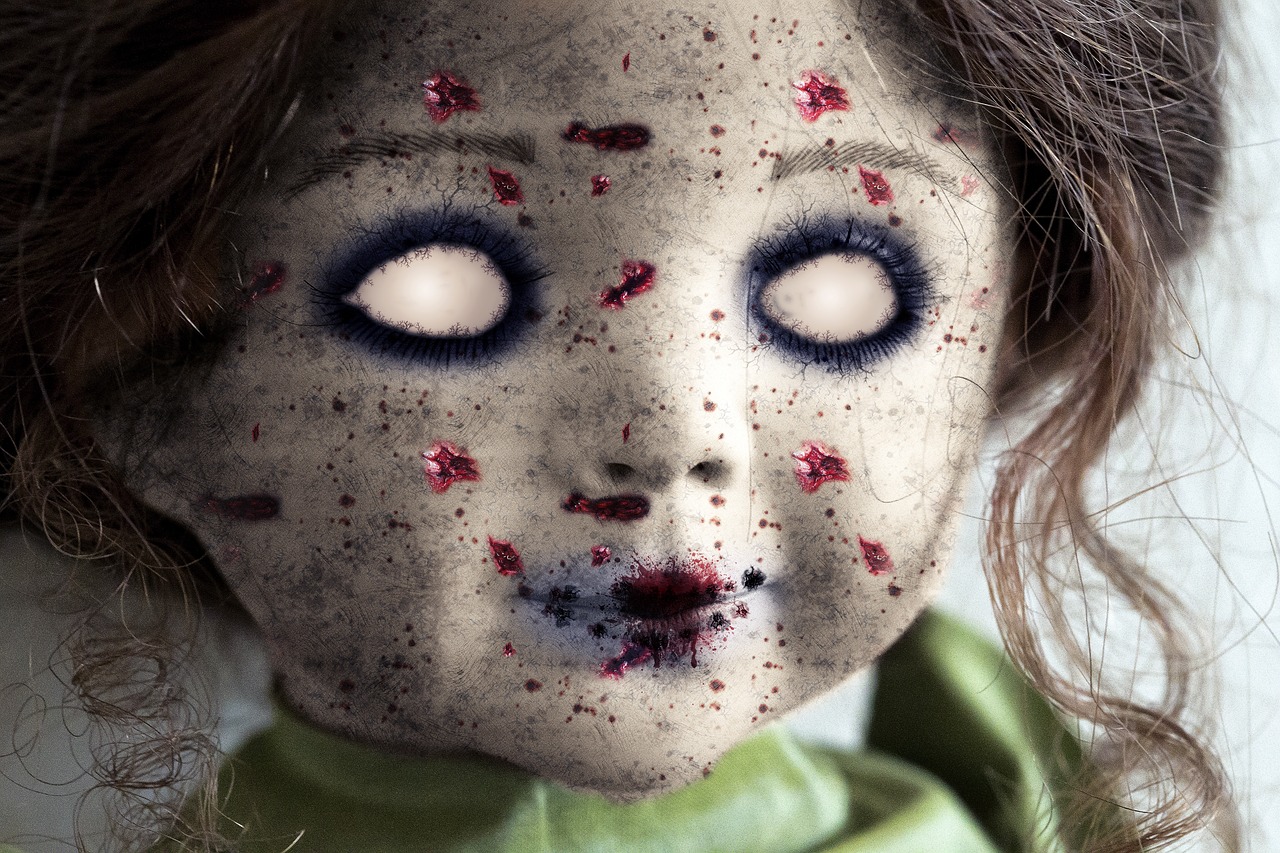 doll horror scary free photo