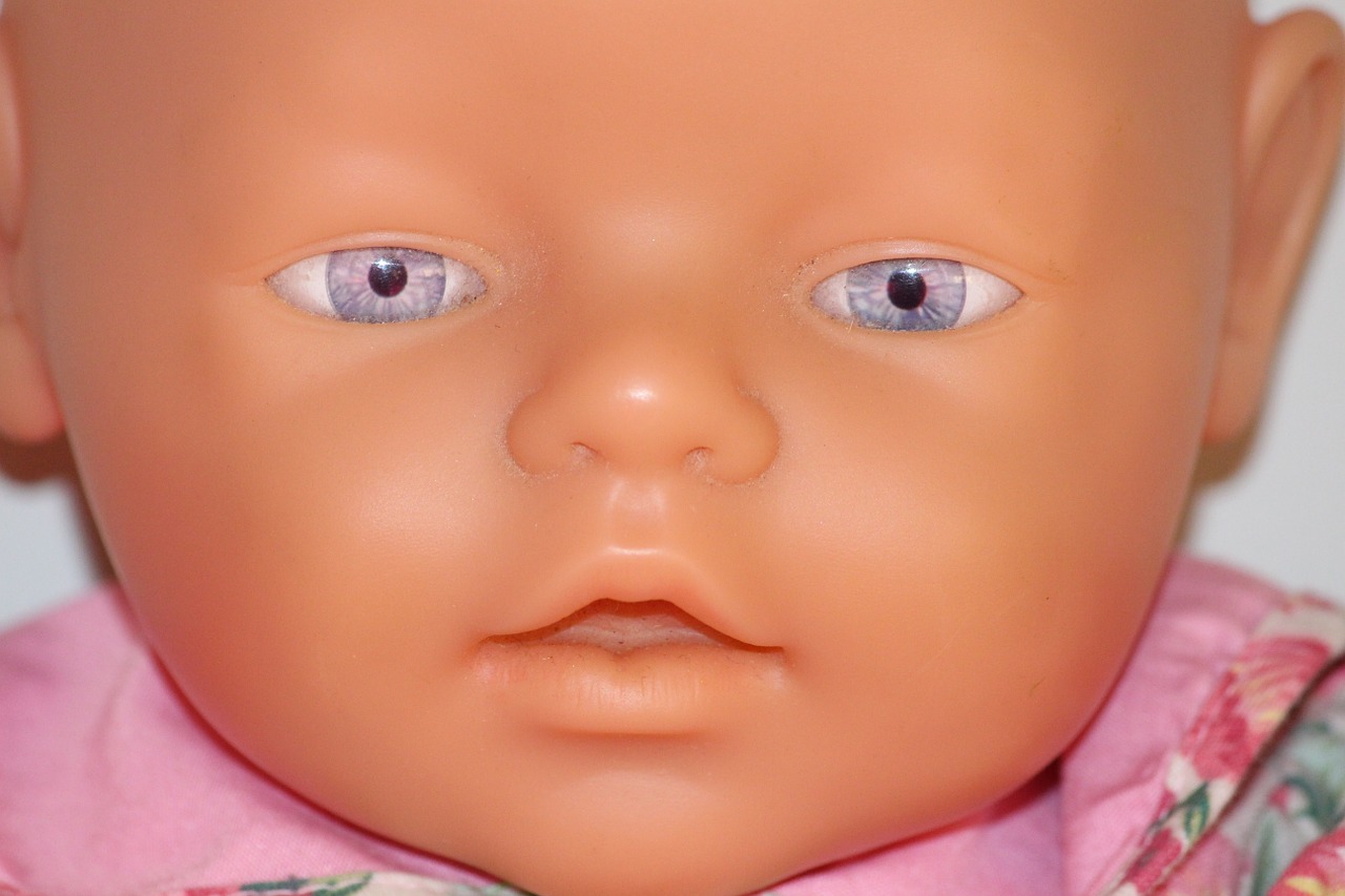 doll face eyes free photo