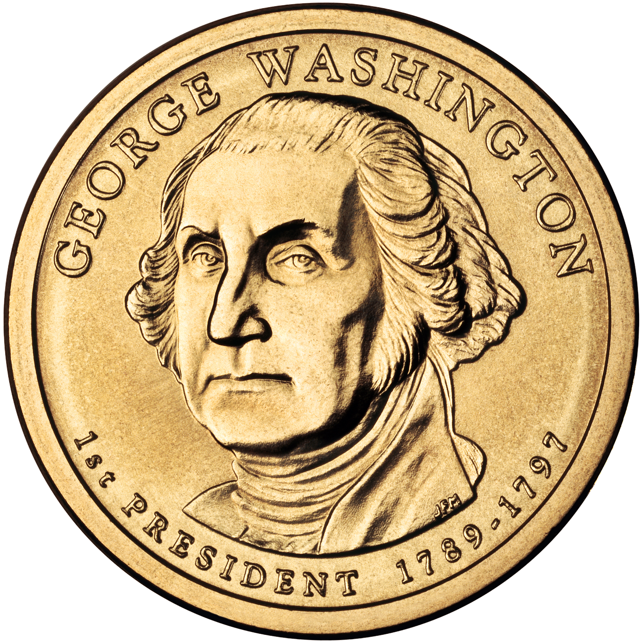 dollar coin george washington free photo