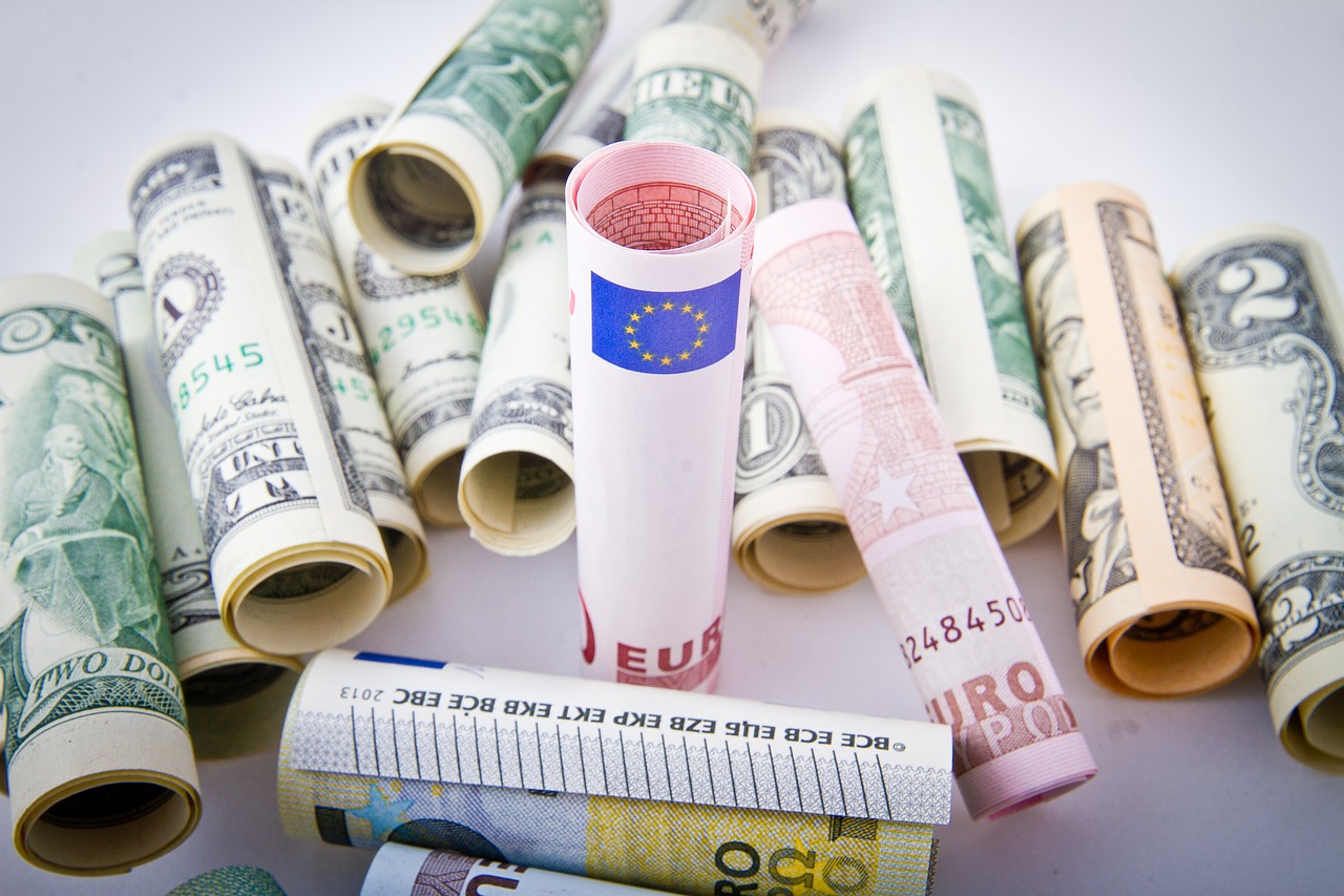 dollar euro currency free photo
