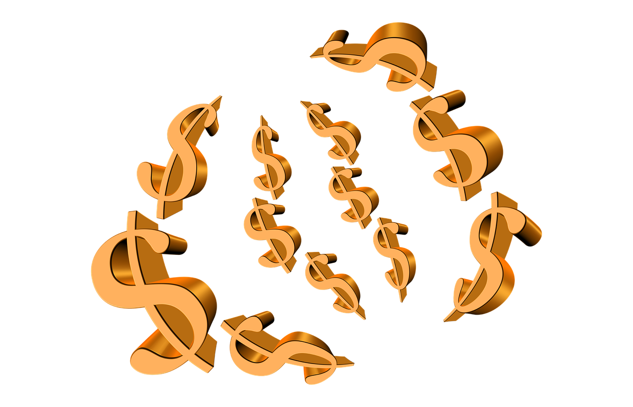 dollar  symbol  characters free photo