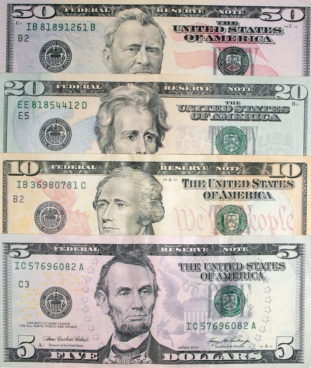 dollars dollar bills banknotes free photo