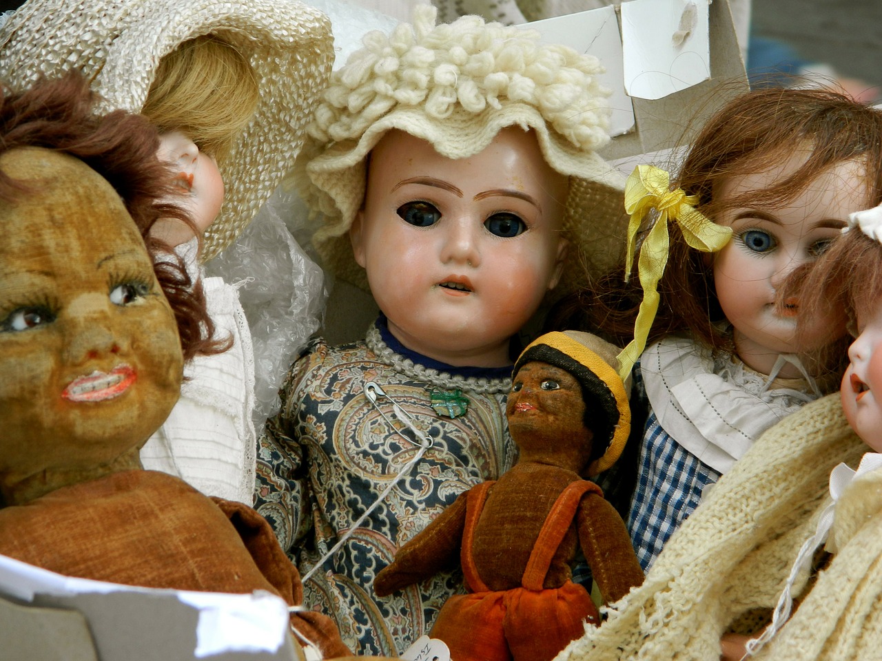 dolls antique vintage free photo