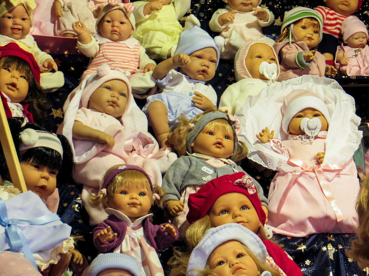 dolls faces children free photo