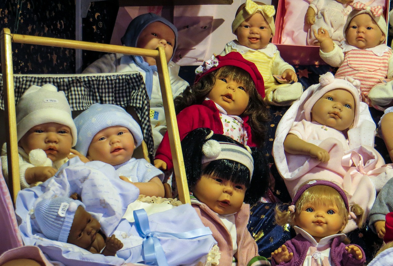 dolls faces children free photo