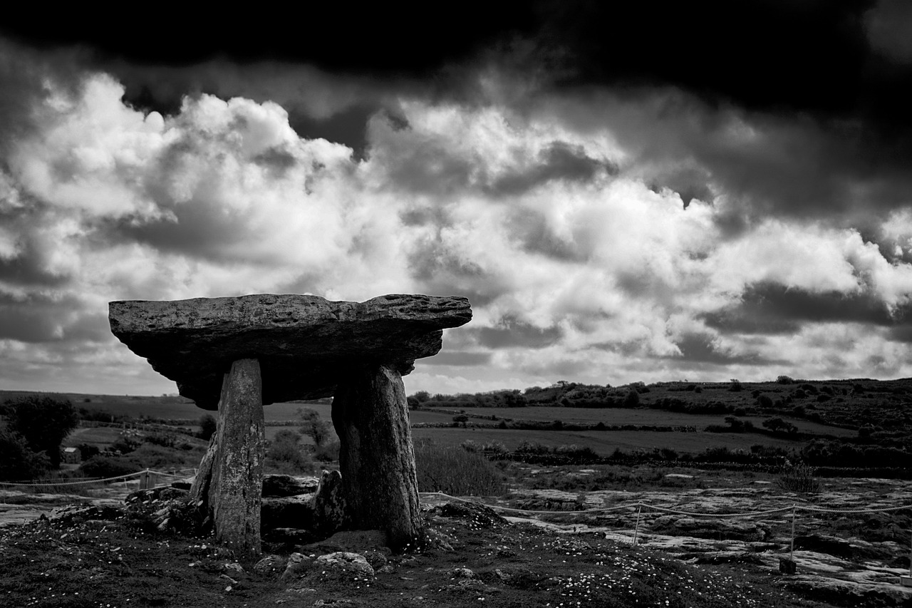dolmen  ireland  prehistory free photo