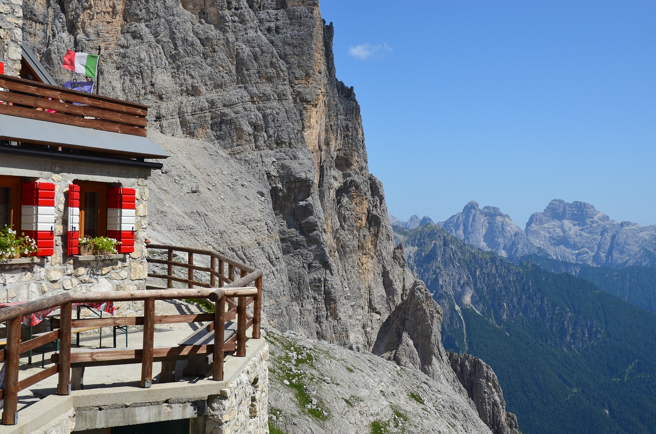 dolomites mountains italy free photo