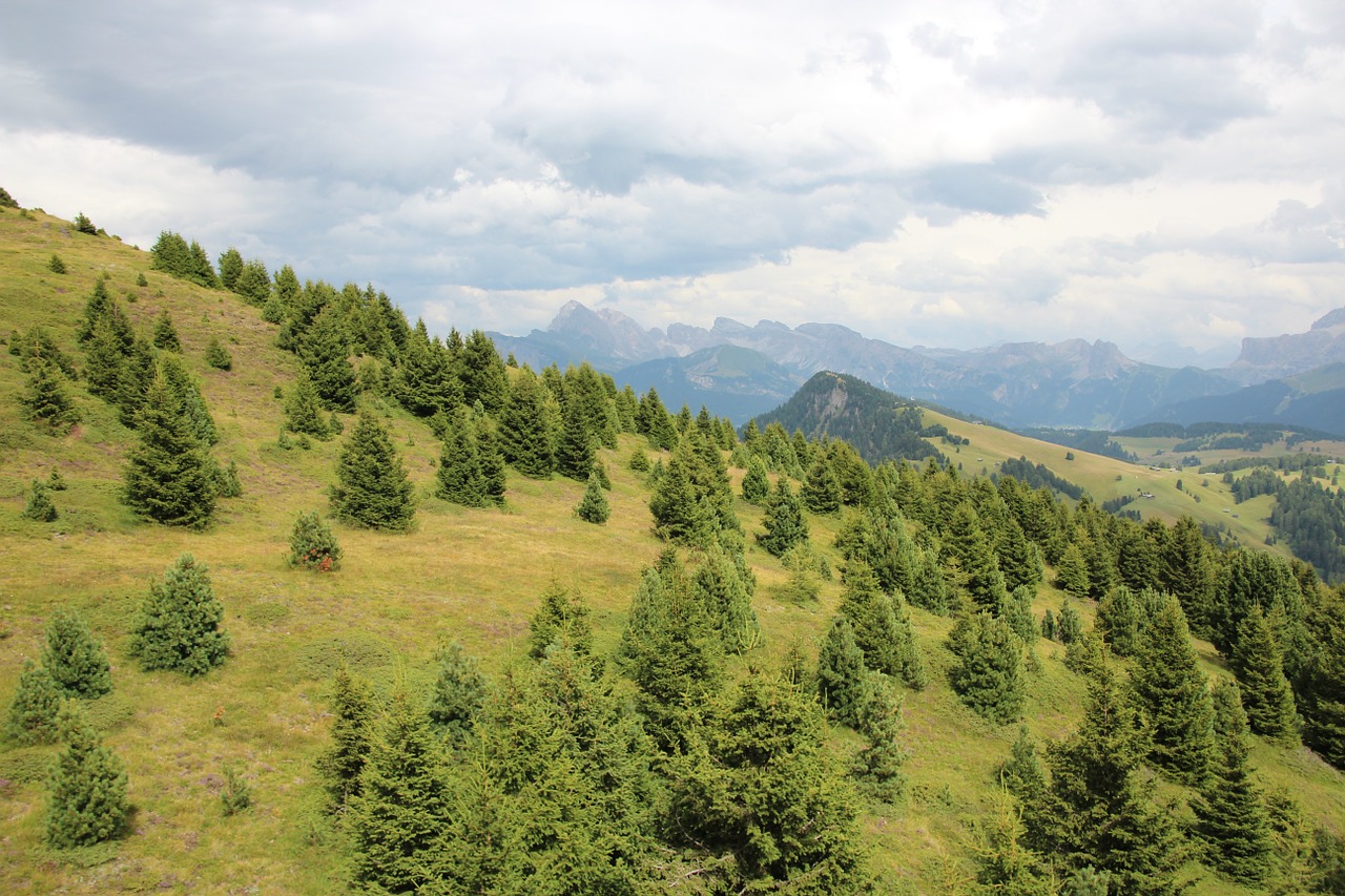 dolomites mountains hiking free photo