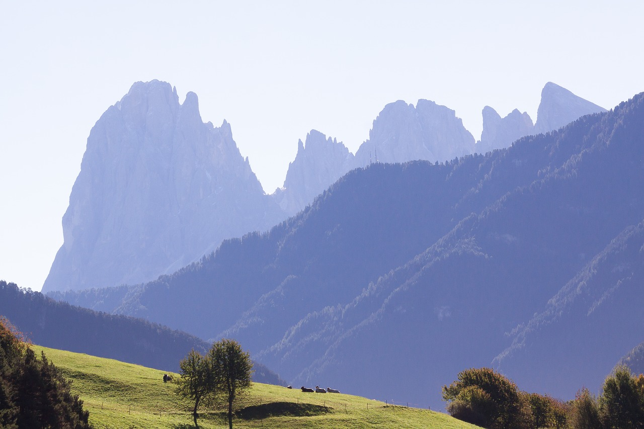 dolomites italy south tyrol free photo