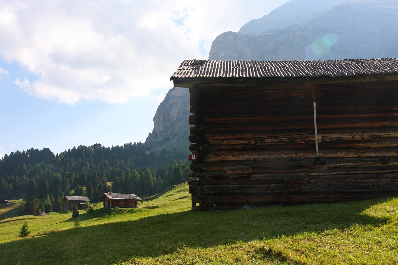 Edit free photo of Dolomites,baita,mountain,tranquility,nature ...
