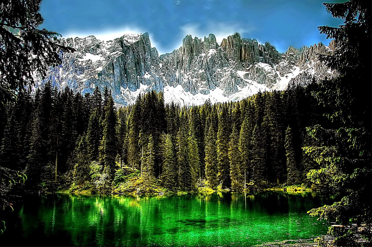 dolomites mountains italy free photo