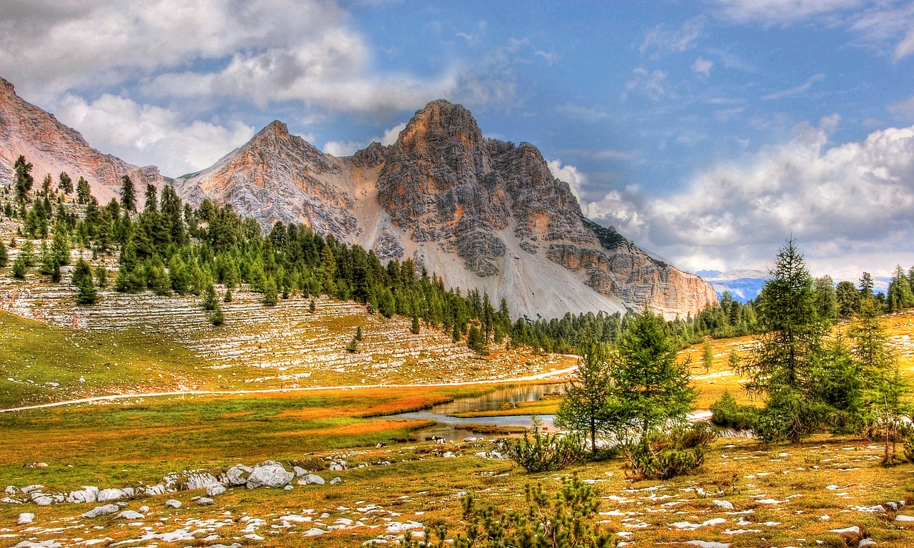 dolomites mountains south tyrol free photo