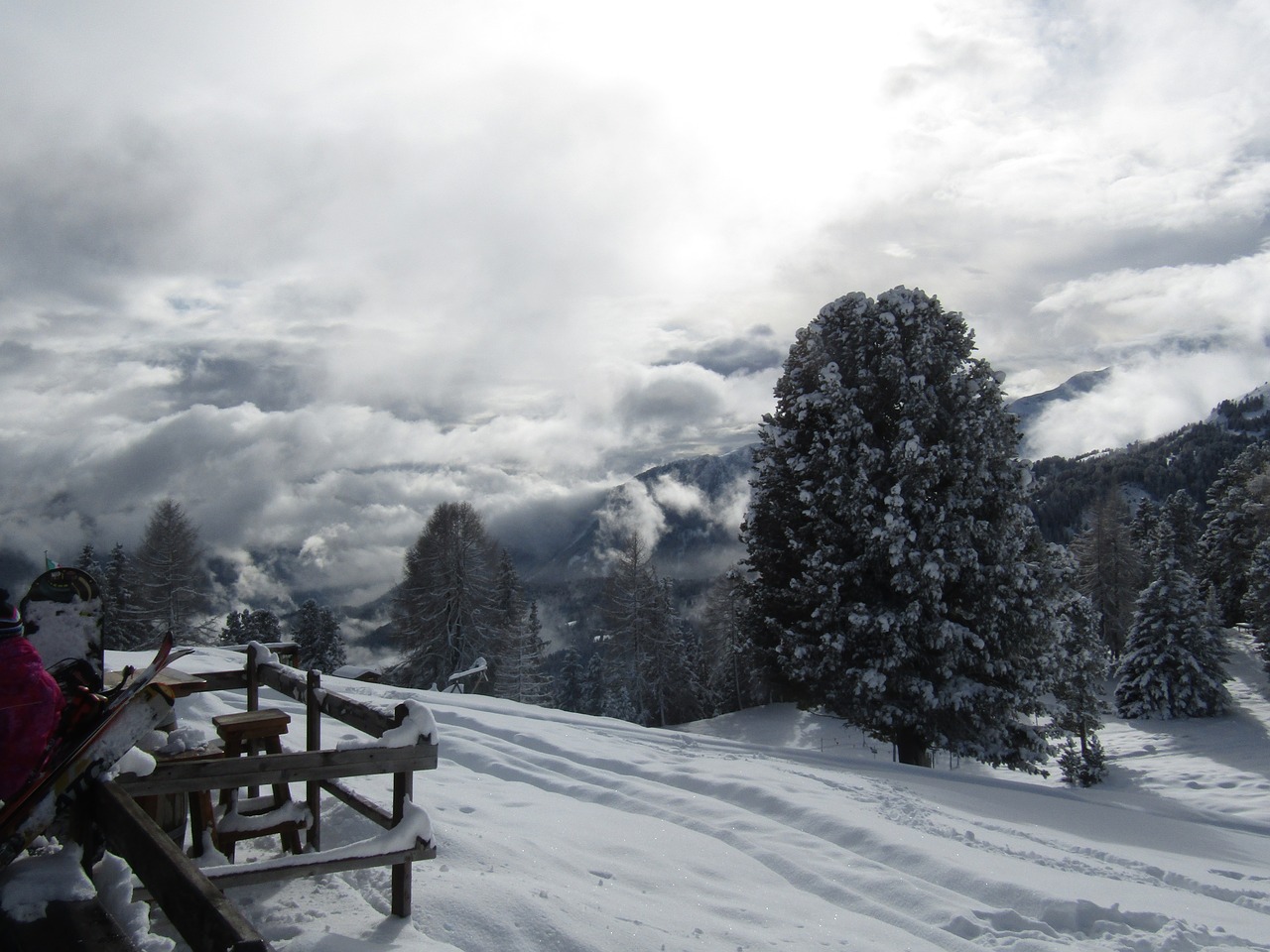 dolomites mountains mountain landscape free photo