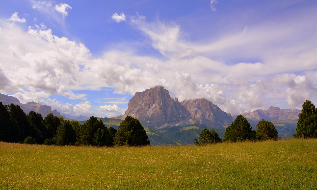 dolomites mountain prato free photo