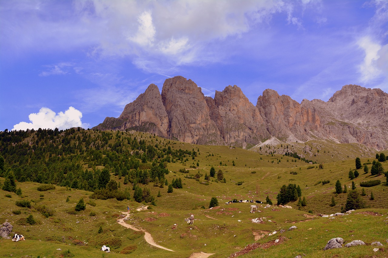 dolomites mountain prato free photo