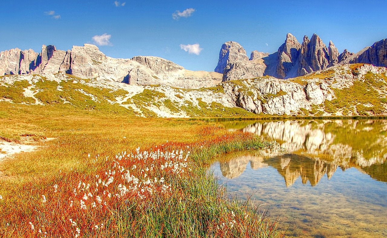 dolomites mountains italy free photo