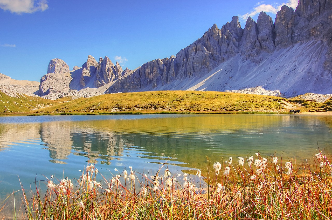 dolomites mountains italy free photo