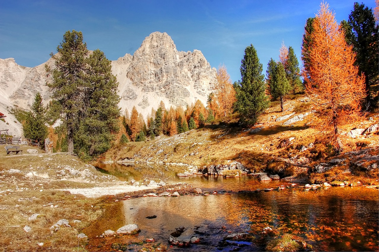 dolomites mountains italy free photo