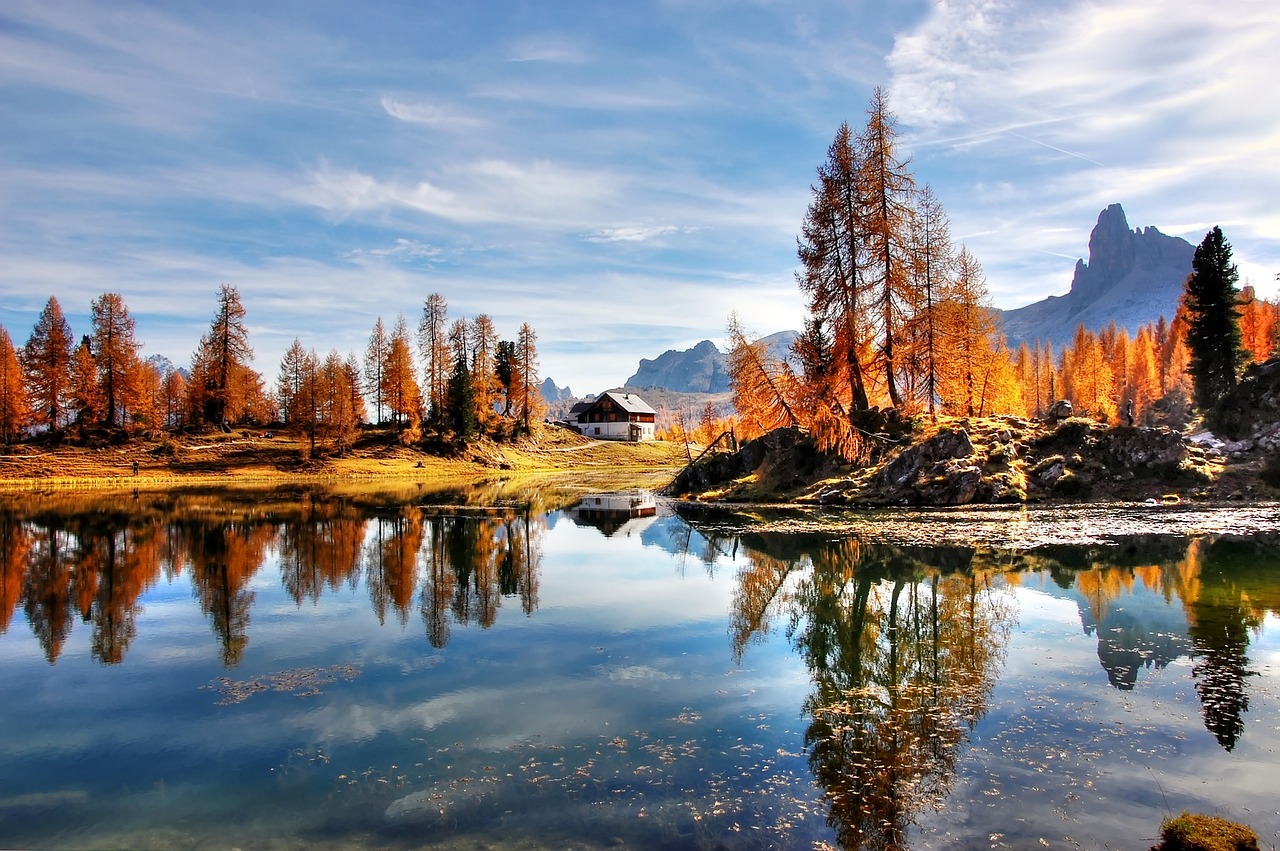 dolomites mountains italy free photo