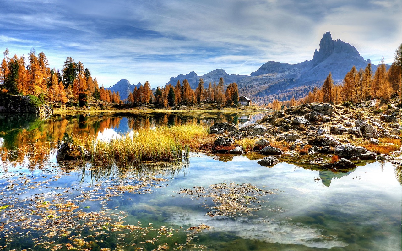 dolomites mountains italy free photo