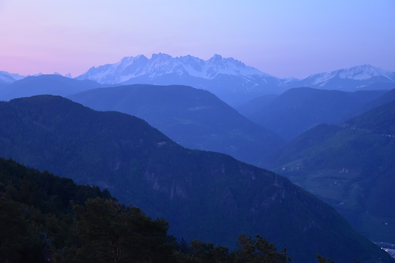 dolomites  morning  landscape free photo