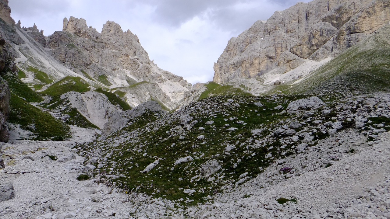 dolomites mountains rock free photo