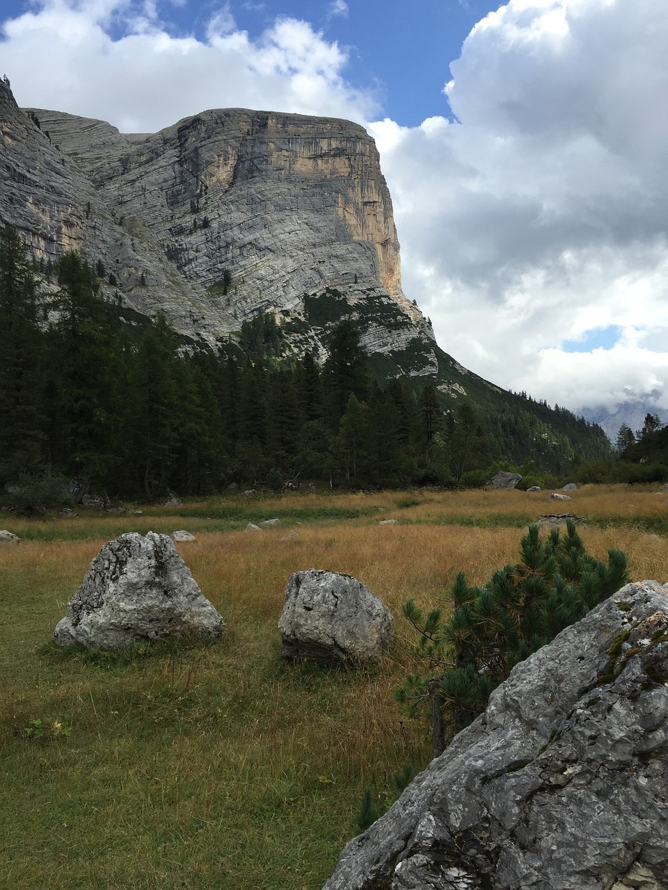 dolomites mountains landscape free photo