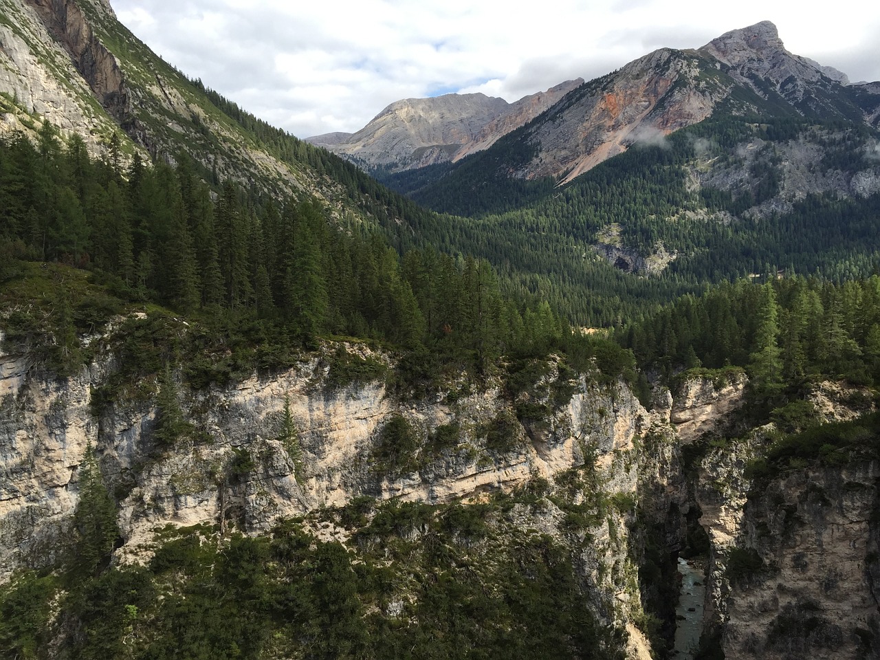 dolomites mountains landscape free photo