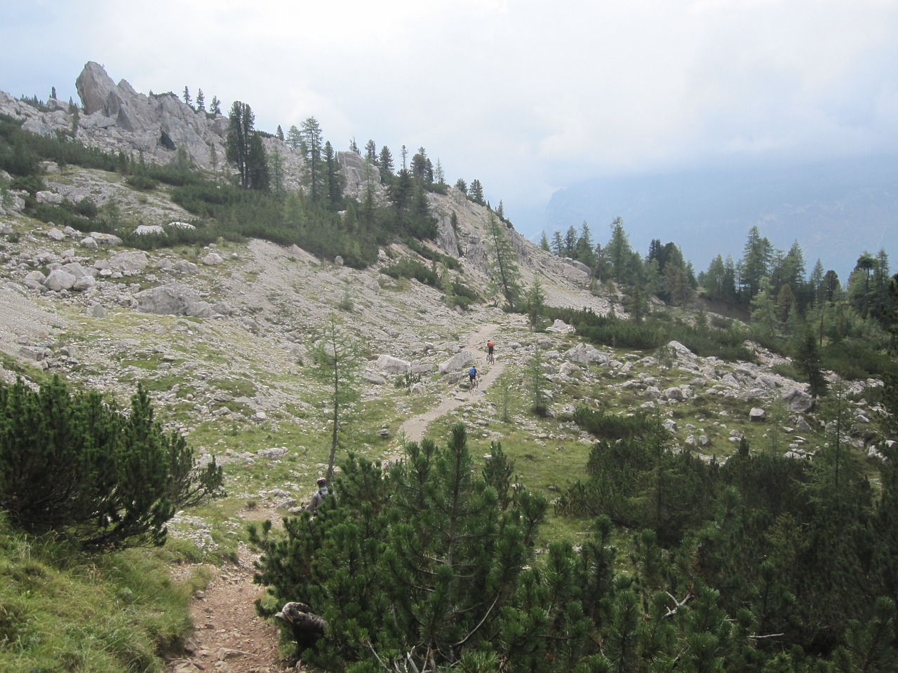 dolomites mountains landscape free photo