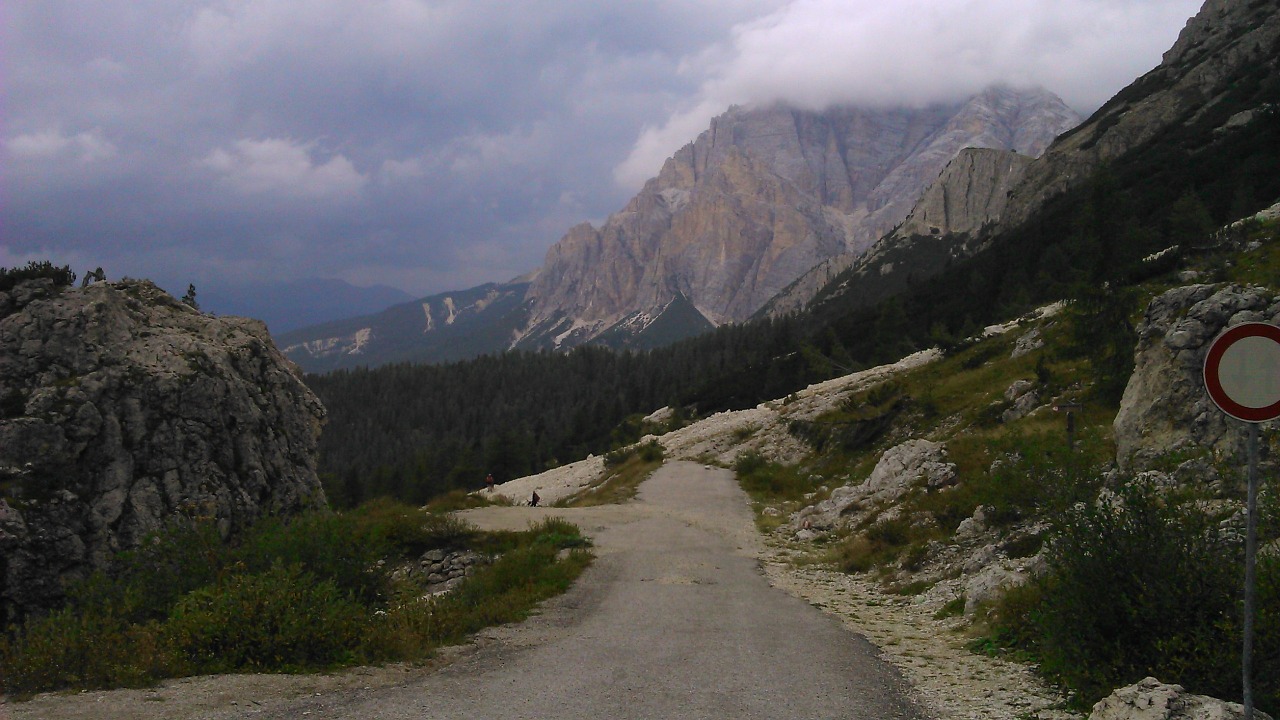 dolomites mountains landscape free photo